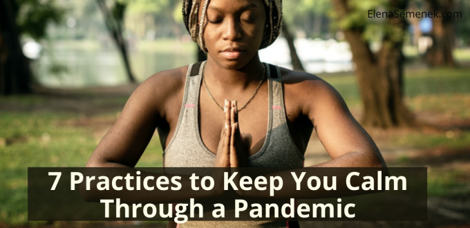 how to keep calm during pandemic