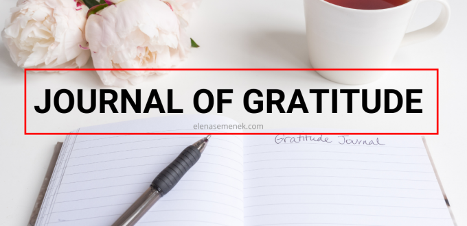 How to Journal of Gratitude